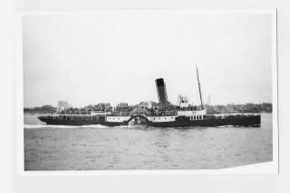 f8378   Paddle Steamer   Shanklin   photo  