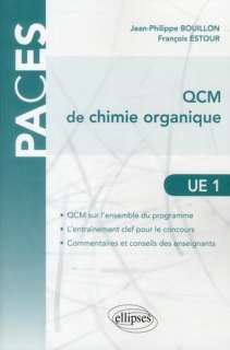   QCM de chimie organique UE1 Bouillon Jean Philippe Estour 