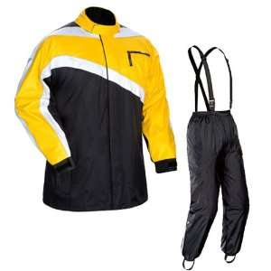  TOURMASTER DEFENDER 2 PC RAINSUIT YELLOW SM Automotive