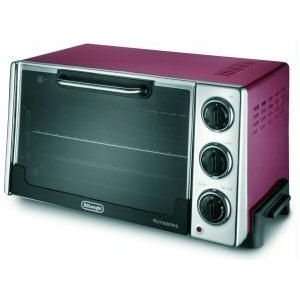 DeLonghi .9 CU FT Toaster Oven Red 