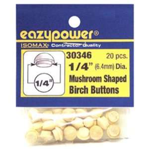Eazypower Corp 39420 1/4 Mushroom Plug