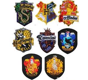 1pc Harry Potter SCHOOL Crest Iron On Patch Badge(B 3)  