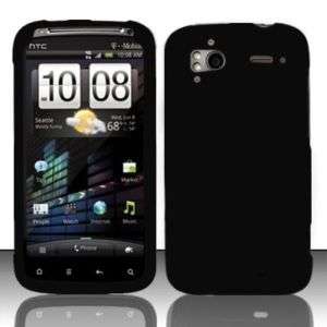 HTC SENSATION BLACK SILICONE CASE COVER NEW  