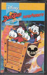 DUCK TALES   PAPERREMOTO   VHS (NUOVA SIGILLATA)  