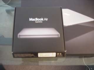 Brand New Apple MacBook Air Intel 1.86GHz CPU /2024MB RAM/64GB Solid 