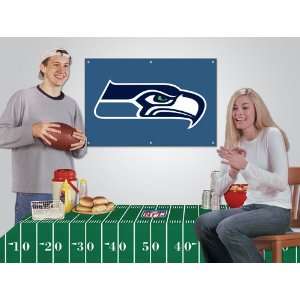  Seattle Seahawks Party Decorating Kit: Health & Personal 