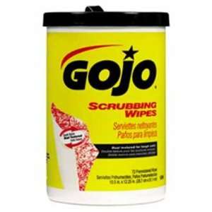  Gojo Scrubbing Wipes   72 Count Canister 