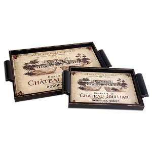  Imax Chateau Serving trays set of 2