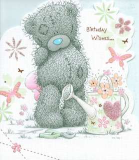 Birthday Cake Pops on Me To You Happy Birthday Tatty Teddy Bear Holding Cake Birthday Card
