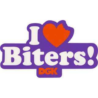 DGK I Love Biters Sticker 170882750  stickers  