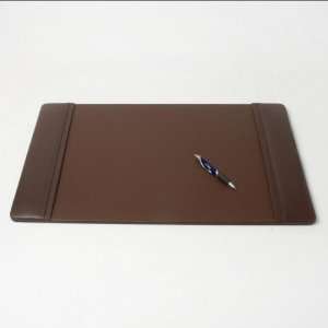    Chocolate Brown Leather 25.5 x 17.25 Desk Pad