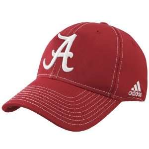  adidas Alabama Crimson Tide Crimson Tactel Flex Fit Hat 