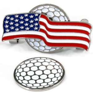    Slider   Patriotic   American Flag & Golf Marker