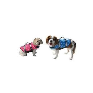  Designer Doggy Life Jacket Pink Polka Dot S