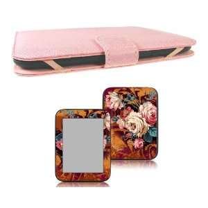 Bundle Monster  Nook Touch Synthetic Leather Case Cover 