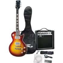   PGEKT453SB Professional 42 Les Paul Style Electric Guitar Package