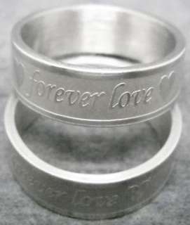 R0280 men&women forever love Stainless Steel Ring 10  