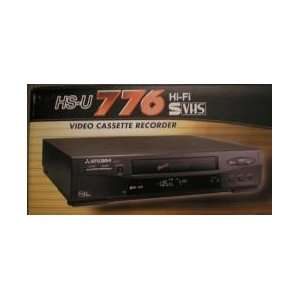  Mitsubishi HSU776 4 Head S VHS VCR Electronics