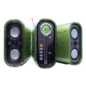  Philips MZ1000 Gloss Emotive CD/ Shelf System (Green) Electronics