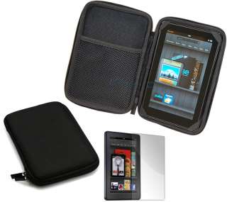 Hard Black Cover Case EVA Pouch For  Kindle Fire Tablet+Screen 