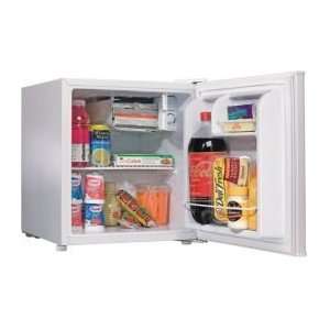   Cubic Feet Counter Top Refrigerator White With Adjustable Feet