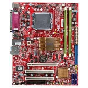 BRAND NEW MSI G41M4 F Desktop Motherboard Intel Socket T LGA 775 Micro 