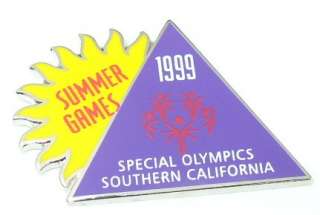 SPECIAL OLYMPICS PIN~1999 SUMMER GAMES SOUTHERN CALI  