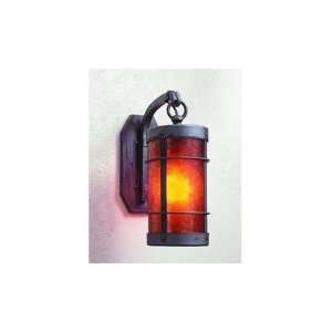   AB Valencia 1 Light Wall Sconce in Antique Brass with Frosted glass