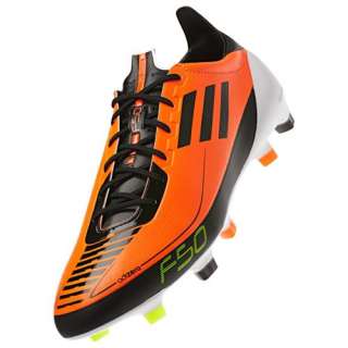 Adidas F50 adizero Prime FG Soccer Futball Cleats light Black Orange 