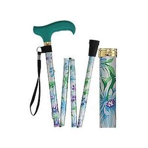    Glorious Gardens Adjustable Folding Cane: Health & Personal Care
