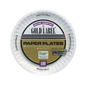  6 Uncoated Paper Plate in White