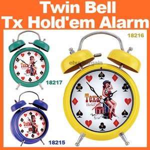  Poker Texas Holdem Alarm Clock
