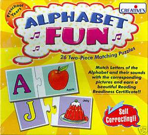 ALPHABET FUN Early Reading Educational Preschool Toy  