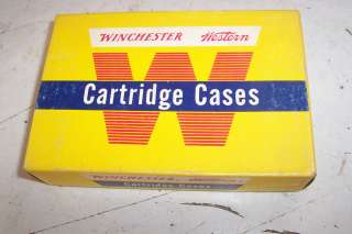 284 Winchester Western Cartridge Cases Empty Ammo Shell Box  