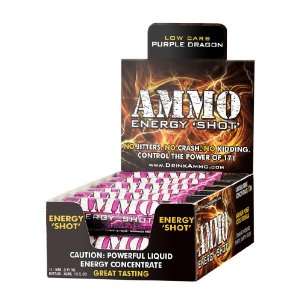 Ammo Energy Shot   PURPLE DRAGON Low Grocery & Gourmet Food