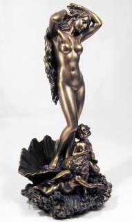   VENUS Aphrodite Goddess Love Beauty Cherubs Pagan Statue Figure Bronze