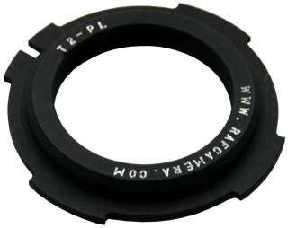 Adapter T mount lens to ARRI PL mounted camera RED etc.  