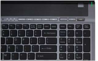 Comfortable to use keyboard with integrated number pad and backlight 