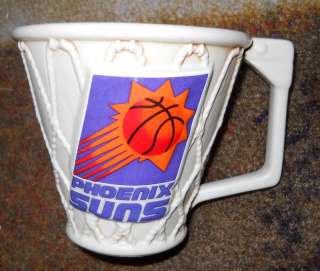 PHOENIX SUNS BASKETBALL NET COFFEE MUG/CUP  