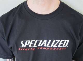 Specialized Bicycle Components black t shirt New American Apparel   XL 