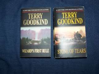 Book Lot Terry Goodkind Sword Of Truth Series Wizards First Rule 