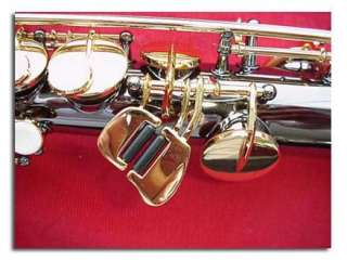 New DC PRO black & gold soprano sax with Selmer sax care kit  