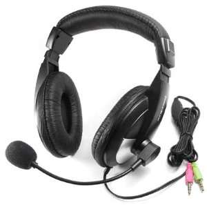  Pro Stereo Bass DJ Headset Headphone + mic Microphone 