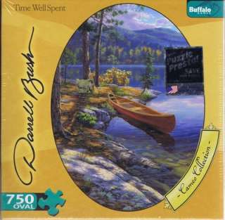 Cameo Collection Jigsaw Puzzle Time Well Spent Oval New Canoe Darrell 