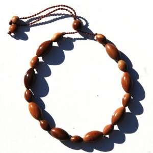 Wrist or Ankle Bracelet Made from Exotic Kuka Kokka Seed Beads 