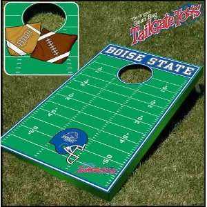   State Broncos Football Field Bean Bag Toss Game