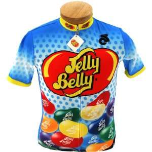 Jelly Belly Blue Cycling Jersey   Adult   Large  Grocery 