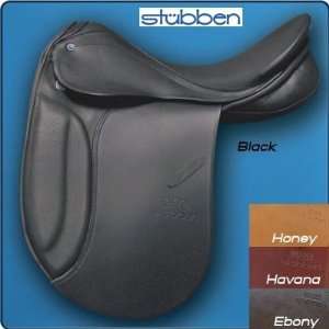    Stubben Roxane Dressage Saddle Black, 18.5, 32cm