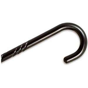  Spiral Wood Cane With Tourist Handle, Black Stain Health 
