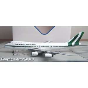   Nigeria Airways Boeing 747 236 Model Airplane 